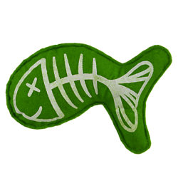 Fred & Ginger Rubber Fish Dog Toy